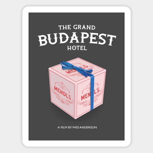 The Grand Budapest Hotel Magnet by MoviePosterBoy